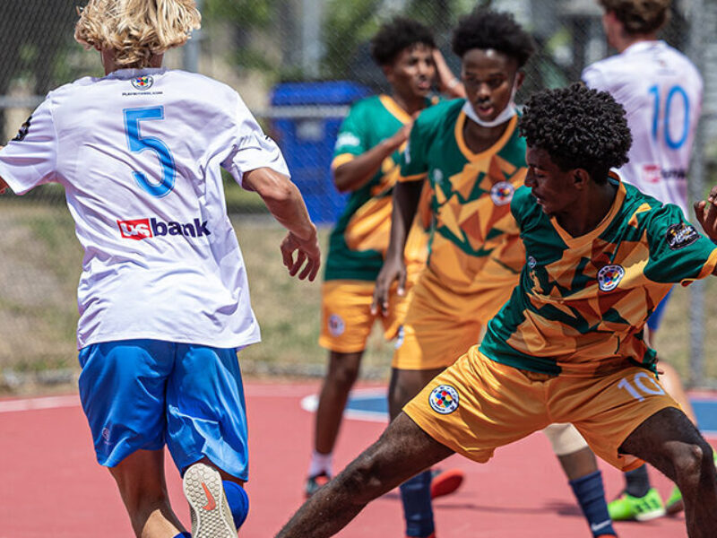2023 05 SOL of the Cities youth playing futsal